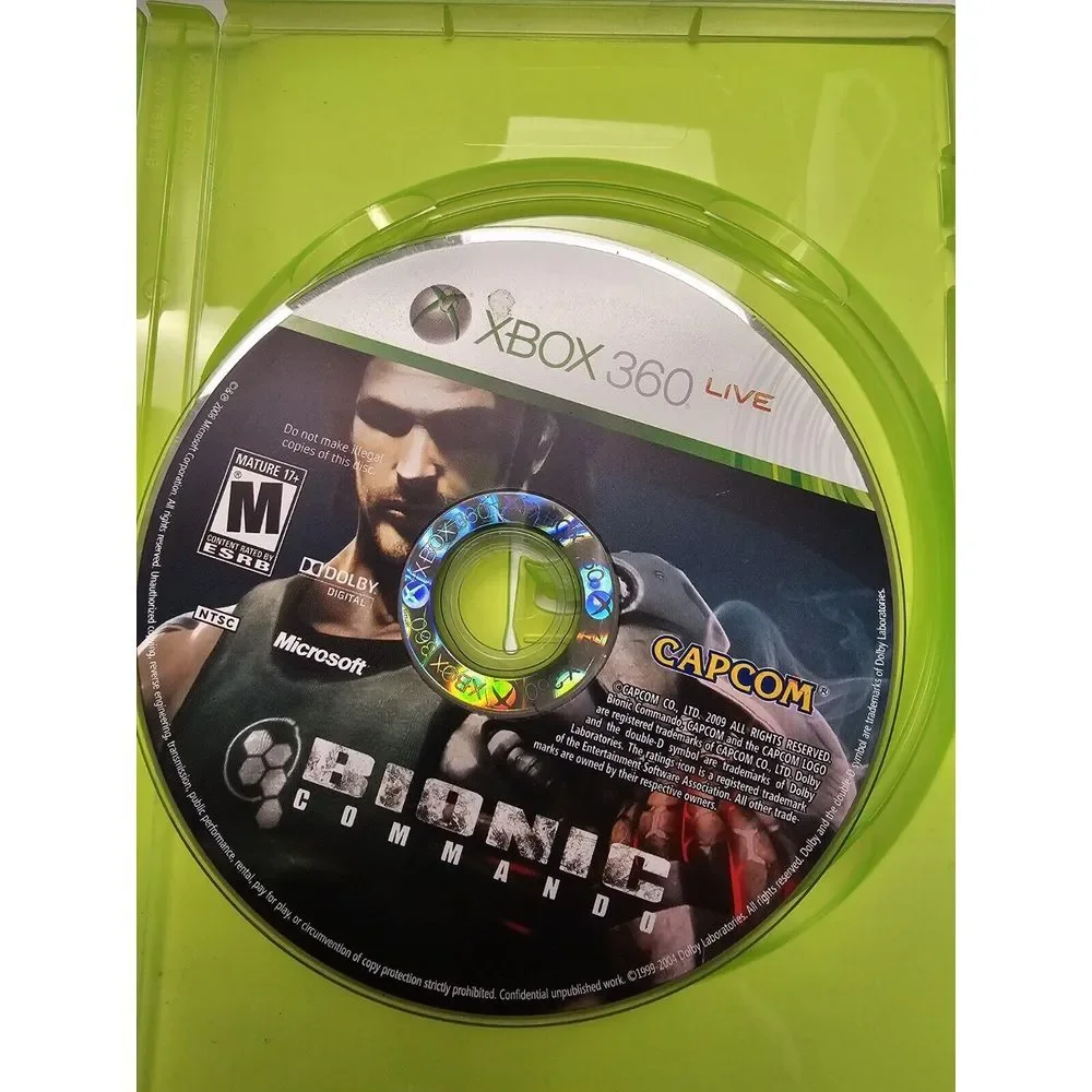 BIONIC COMMANDO- Xbox 360 (XBOX 360‎ Capcom)
